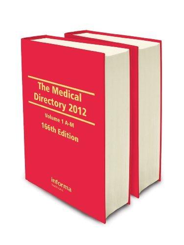 The Medical Directory 2012                                                                                                                            <br><span class="capt-avtor"> By:Wren, Brenda                                      </span><br><span class="capt-pari"> Eur:360,96 Мкд:22199</span>